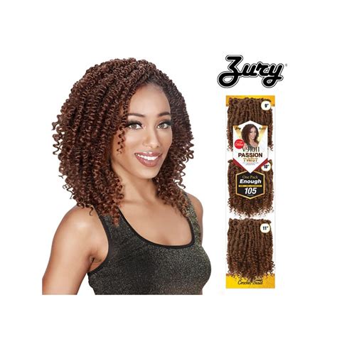 zury passion twist crochet hair v91011